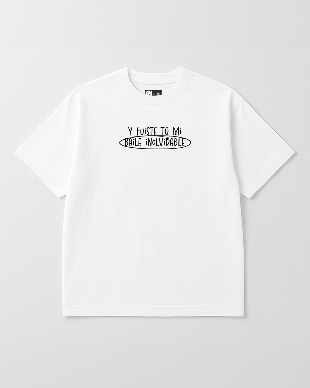 Camiseta Oversize Baile Inolvidable