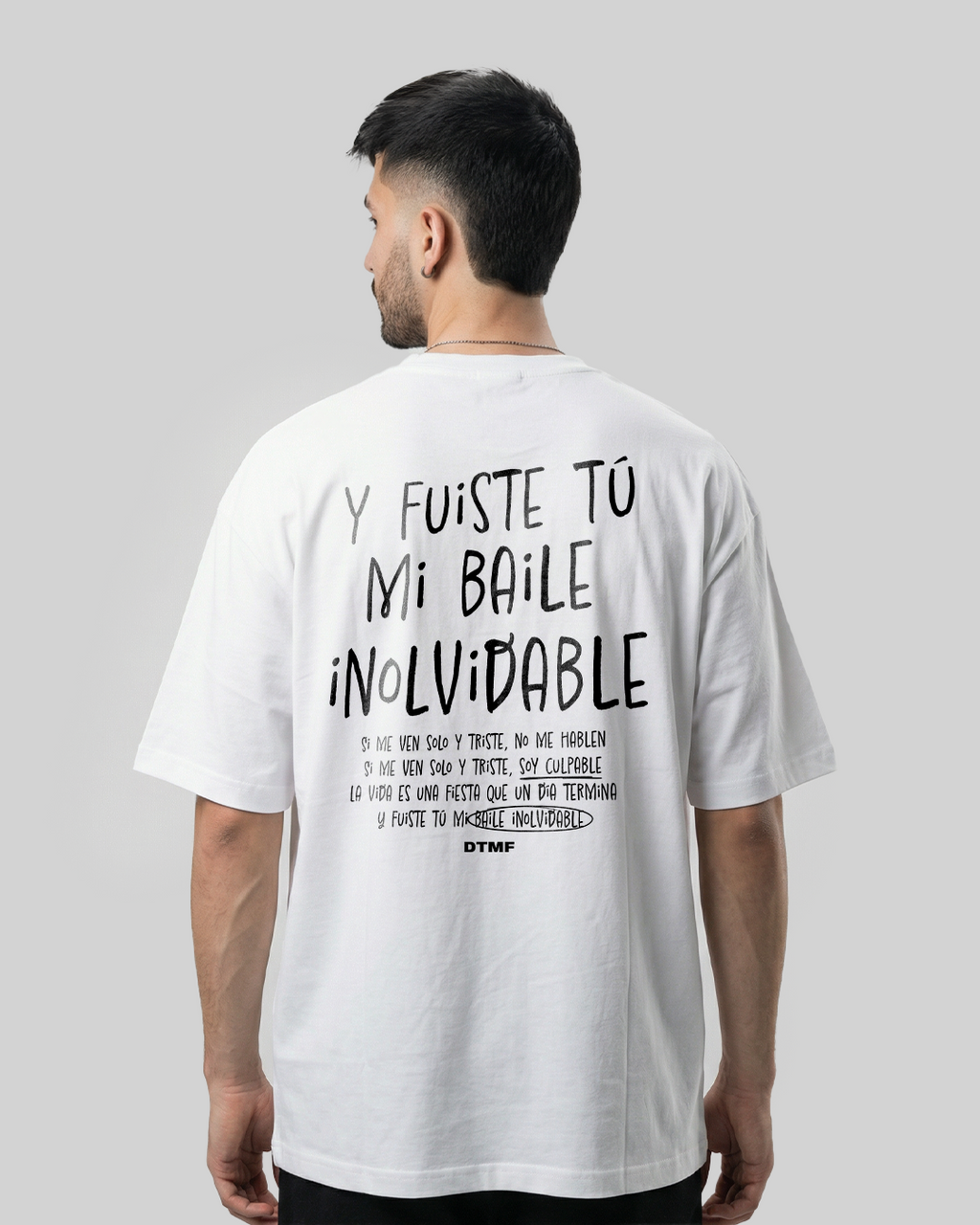 Camiseta Oversize Baile Inolvidable