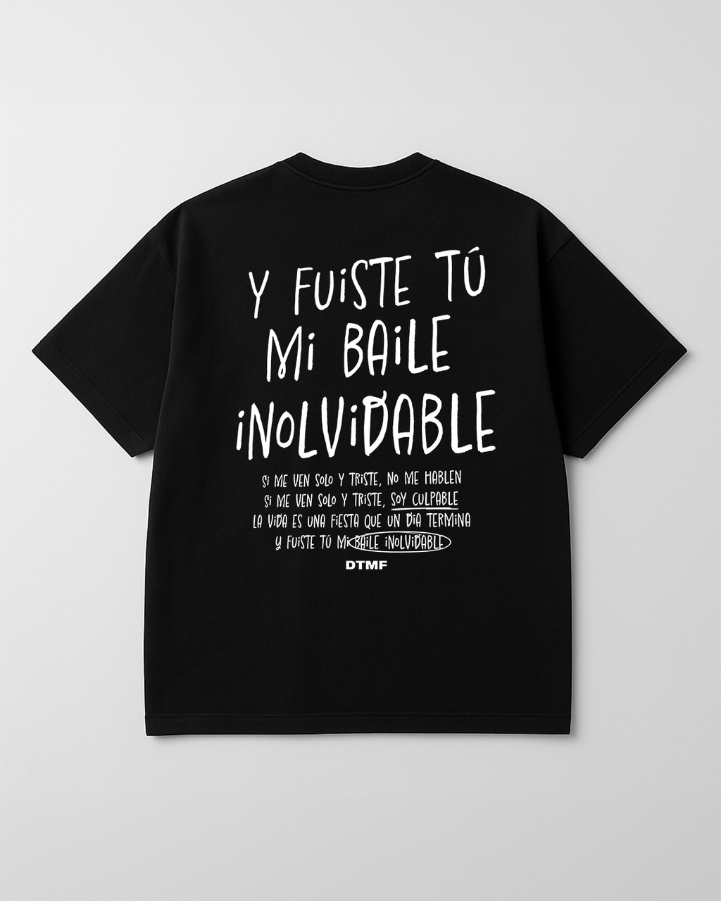 Camiseta Oversize Baile Inolvidable
