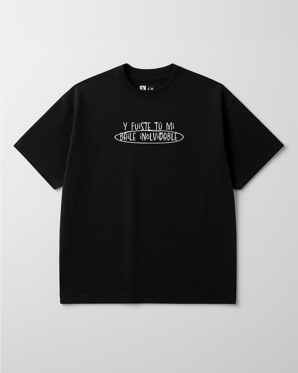 Camiseta Oversize Baile Inolvidable