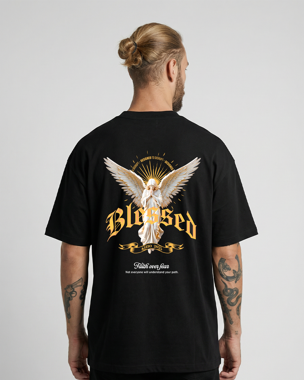 Camiseta Oversize Blessed