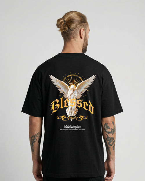 Camiseta Oversize Blessed