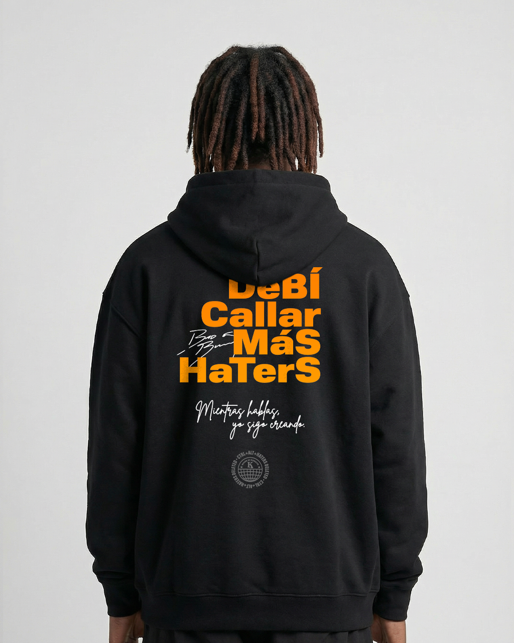 Hoddie Oversize - Debí Callar Más Haters