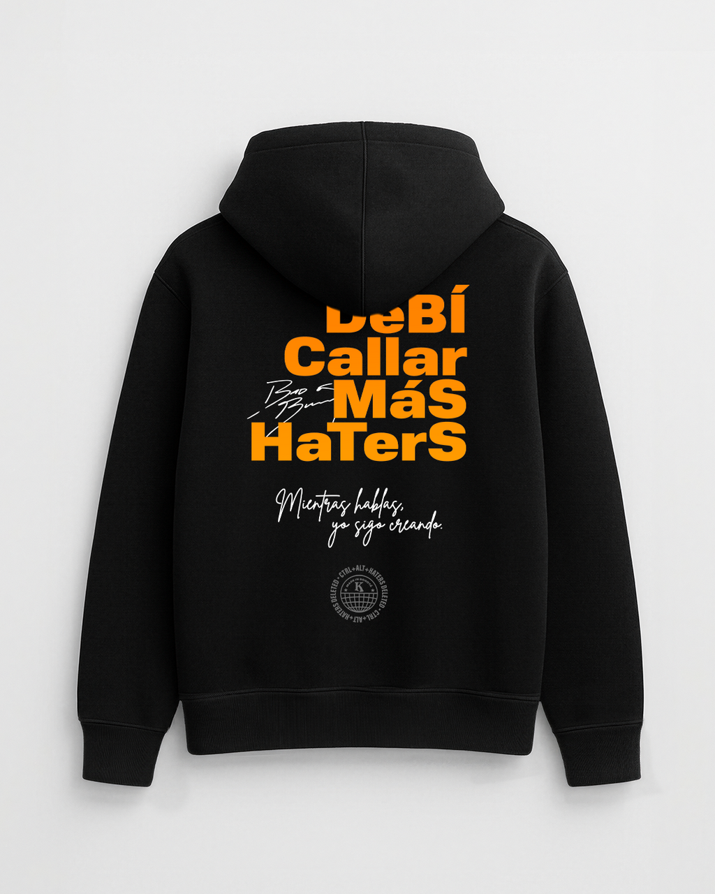 Hoddie Oversize - Debí Callar Más Haters