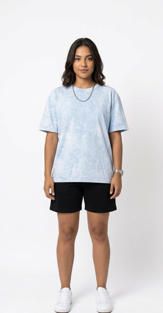 Camiseta Acid Wash Oversize