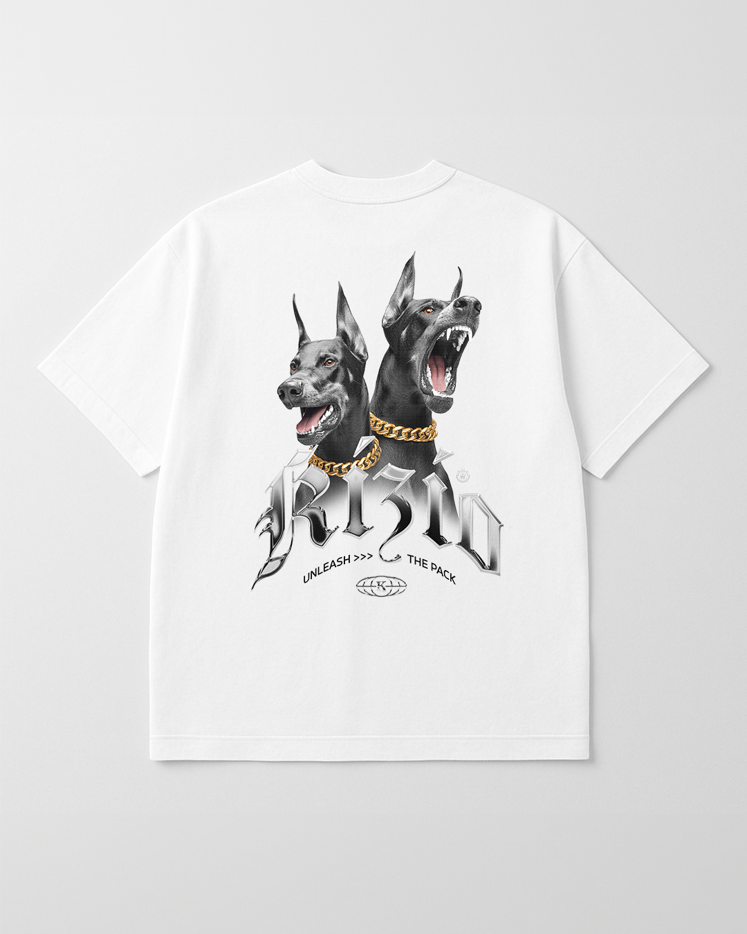 Unleash The Pack - Camiseta Oversize Estampada