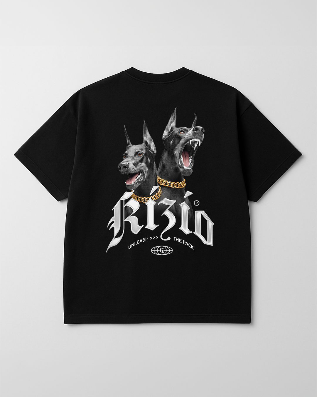 Unleash The Pack - Camiseta Oversize Estampada