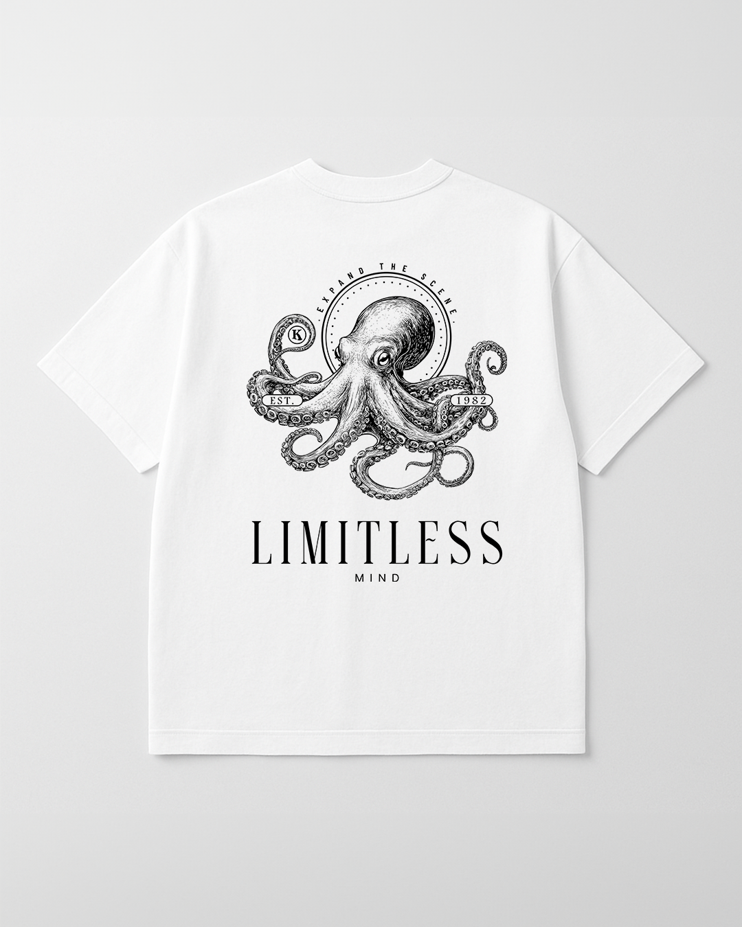 Limitless - Camiseta Oversize Estampada