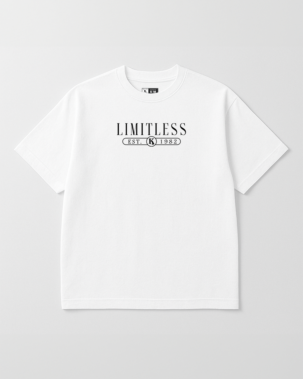 Limitless - Camiseta Oversize Estampada