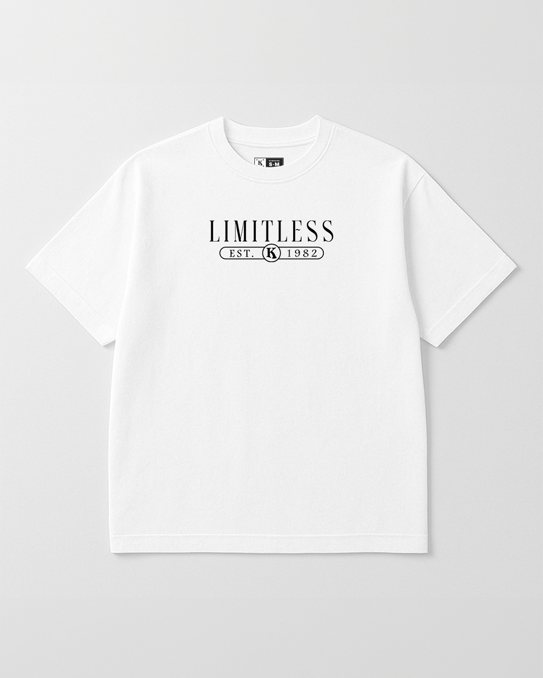 Limitless - Camiseta Oversize Estampada