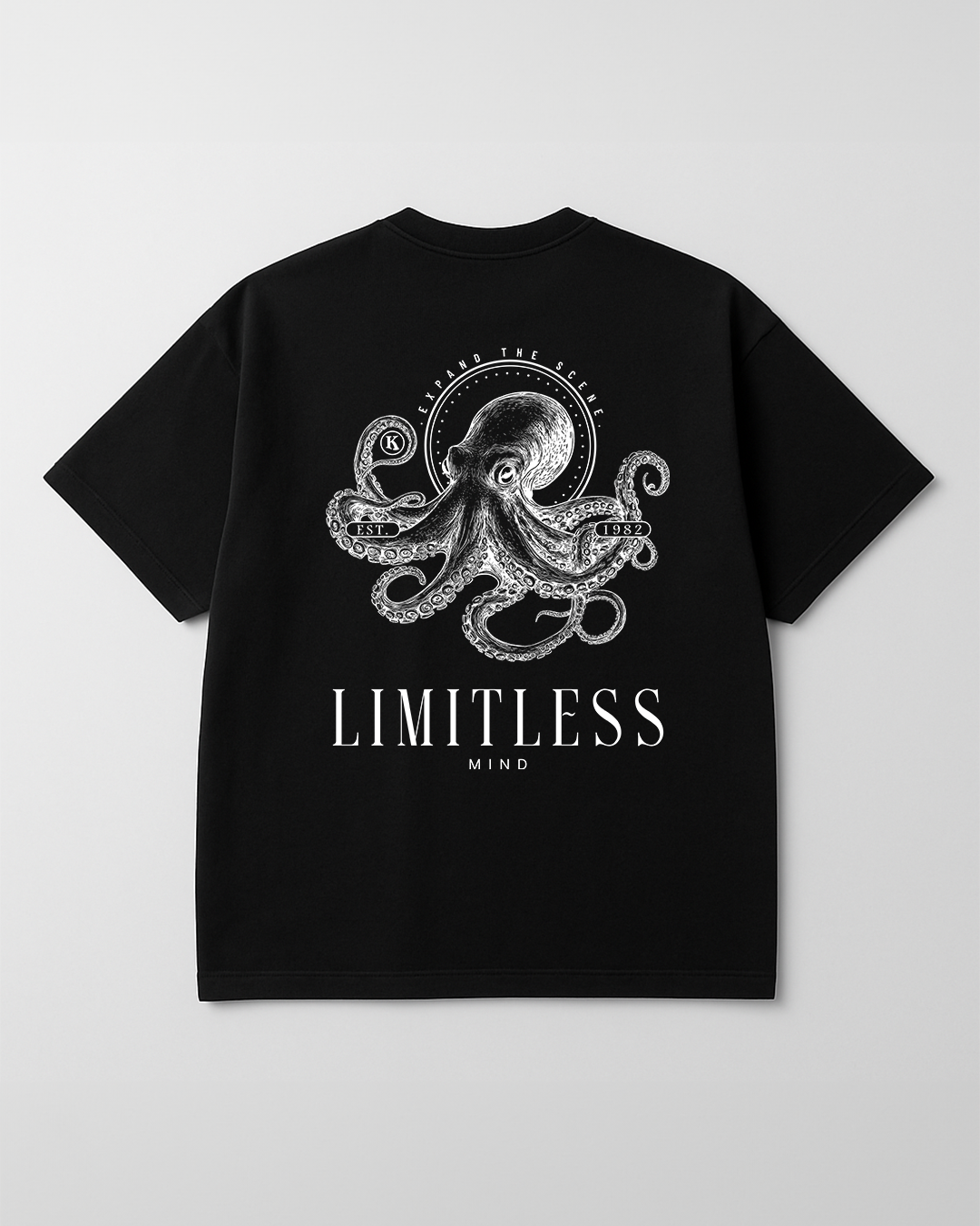 Limitless - Camiseta Oversize Estampada