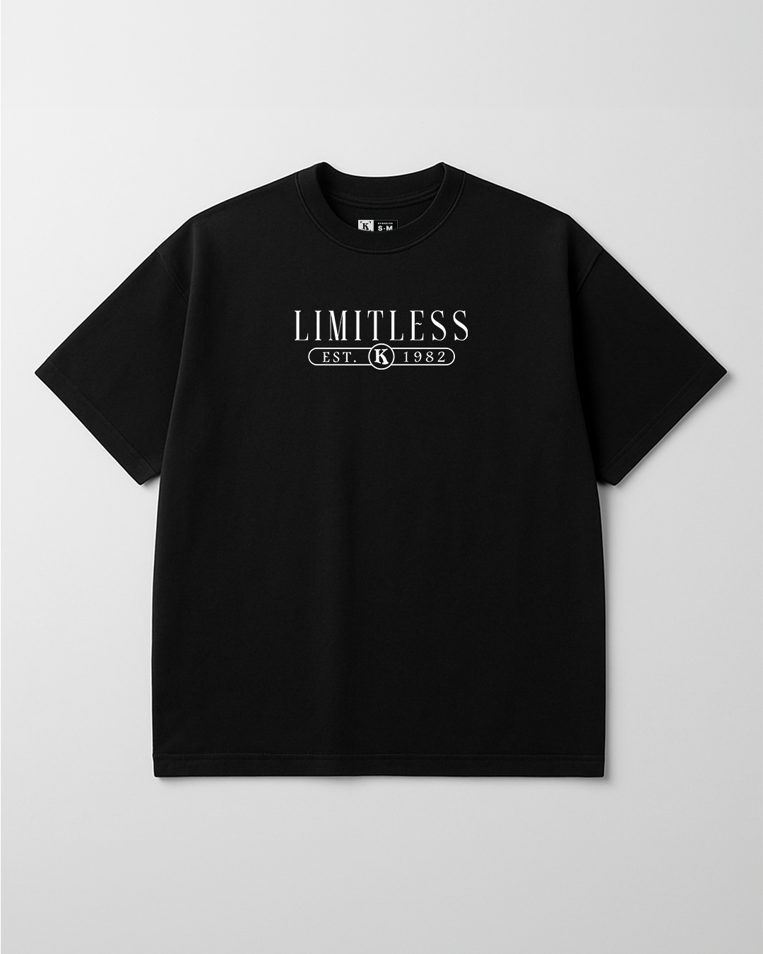 Limitless - Camiseta Oversize Estampada
