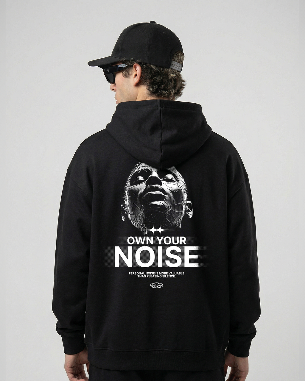 Hoddie Oversize - Own Your Noise