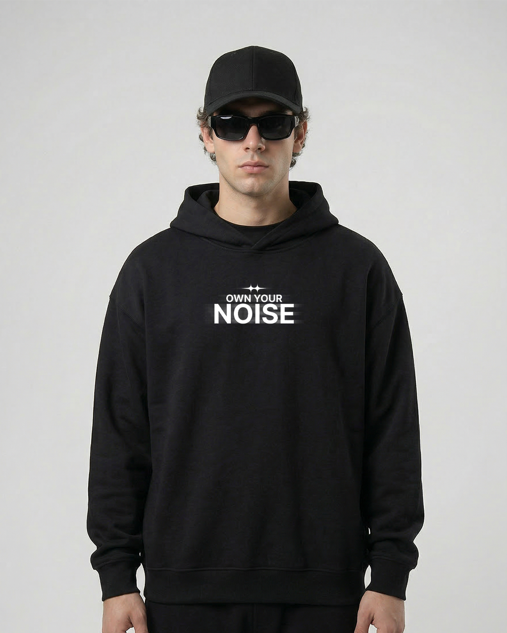Hoddie Oversize - Own Your Noise