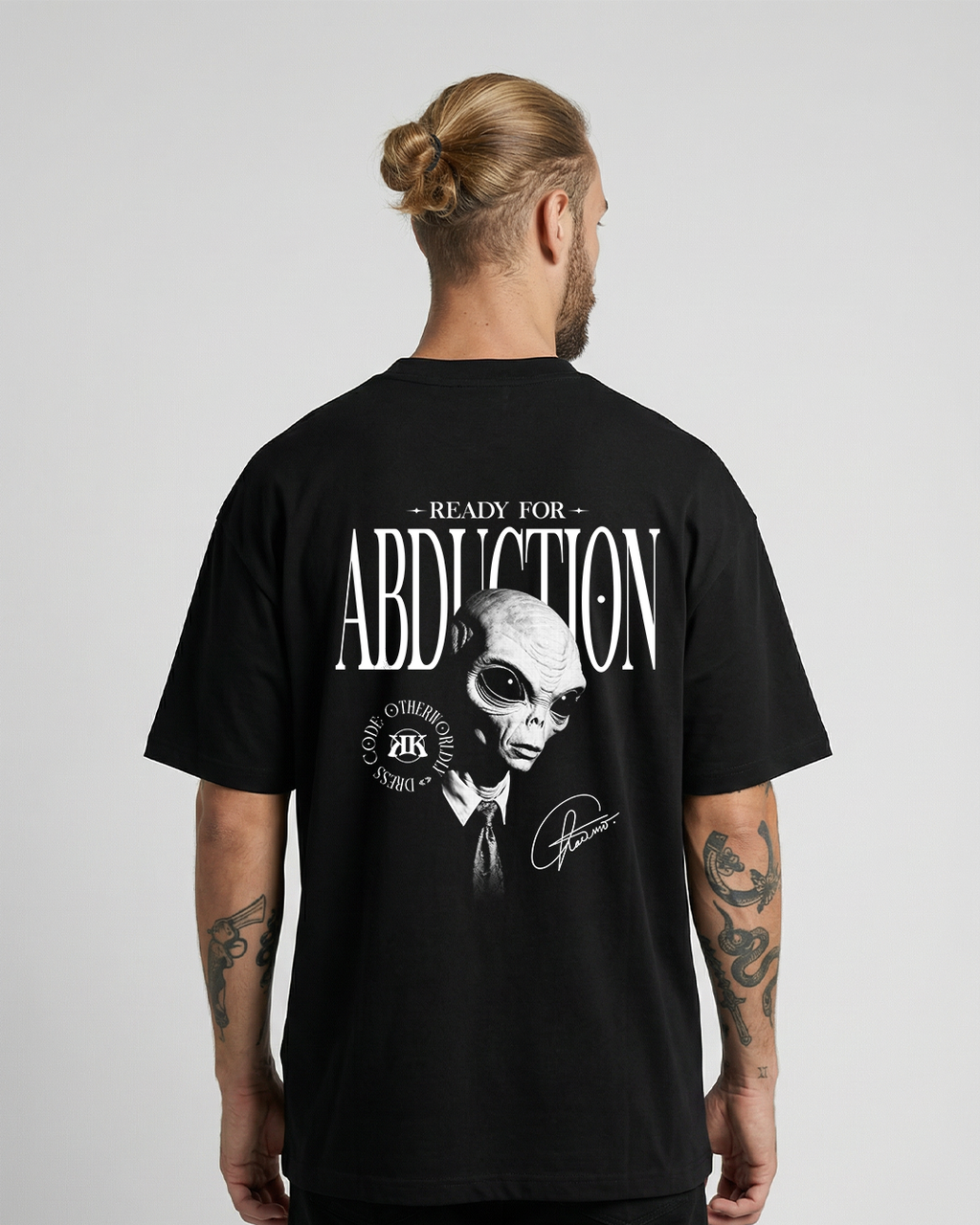 Camiseta Oversize Ready For Abduction