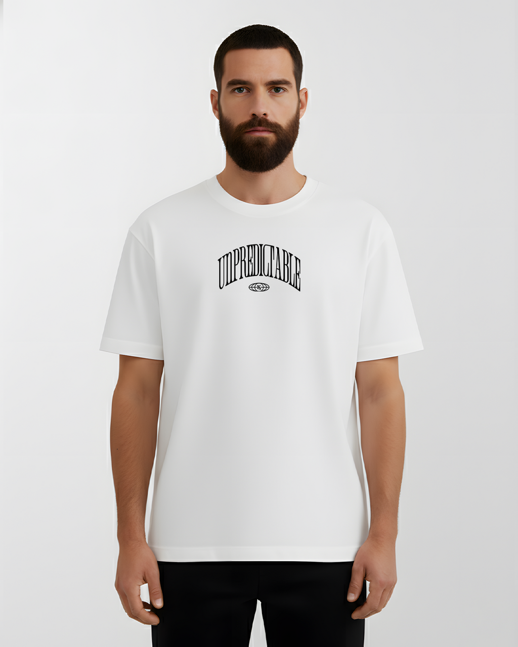 Unpredictable - Camiseta Oversize Estampada